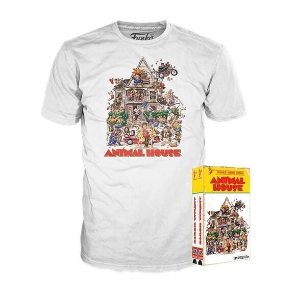 Funko VHS Packaged T-Shirt Animal House - Picture 1 of 1